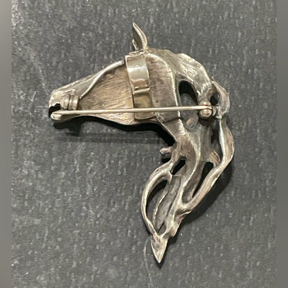 Gorgeous Horse Head Pendant .925 - Picture 8 of 11
